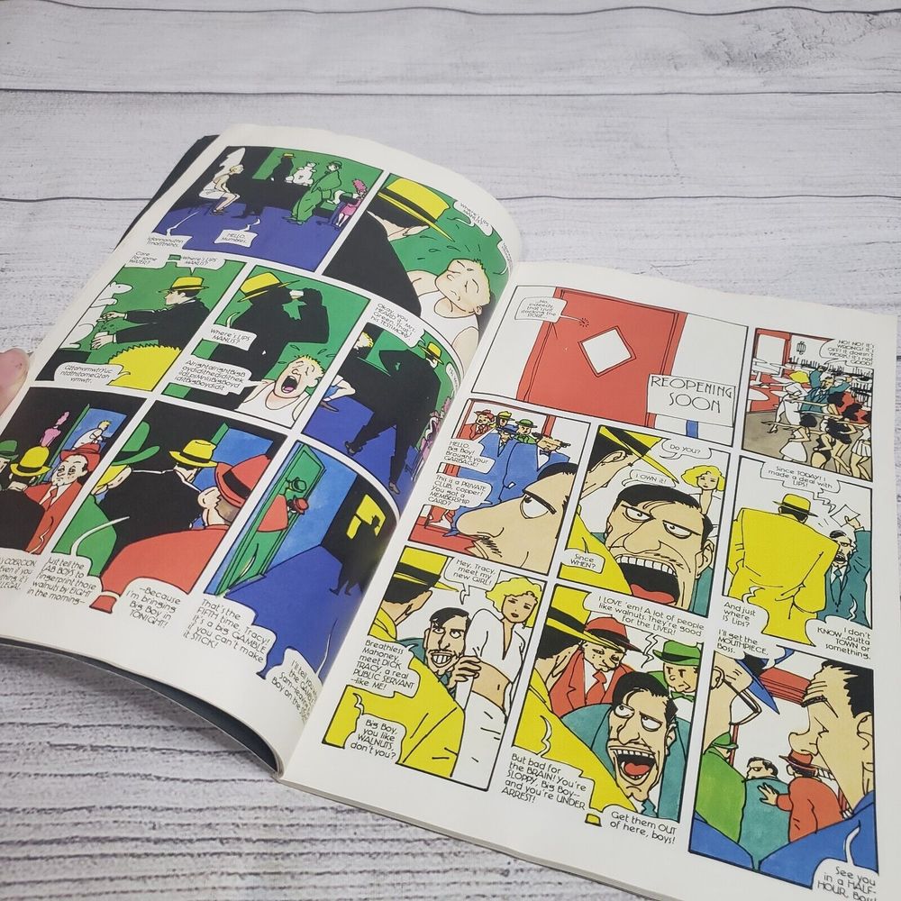 Dick Tracy Comic Book Third of Three 1990 Walt Disney Publications - Picture 8 of 9